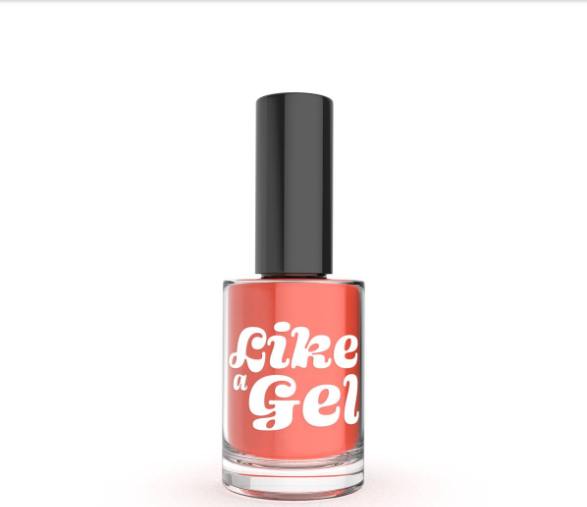 SM18 «Like a Gel» Nail Polish – Coral 10 mL