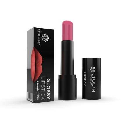 MKRS14 Glossy Lipstick – Candy Pink