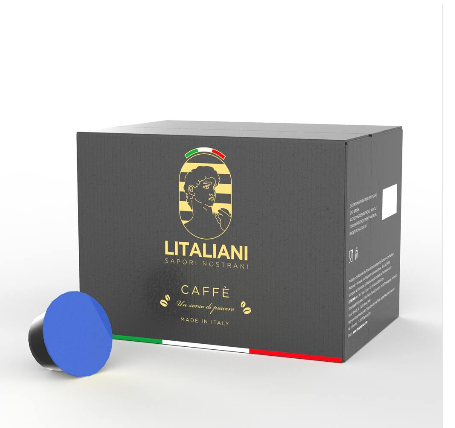 LIT0034 Dolce Gusto® compatible coffee capsules – Blue blend (decaf) 50 pz