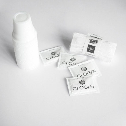 CFKIT KIT 100 Teile (ZUCKER, PADDEL, BECHER) FÜR KAFFEE