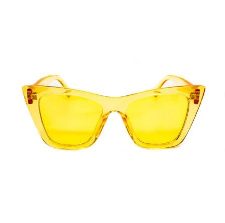 KL0064 «Square Ketty» Sunglasses – Shiny Yellow