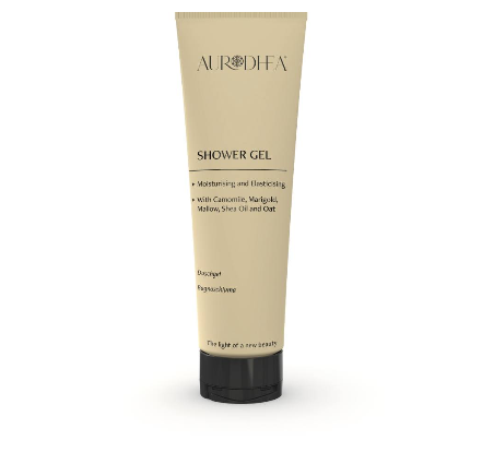 AV01B Oat Shower Gel - 250 ml Enriched with Camomile, Marigold, Mallow and Shea Oil