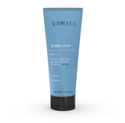 BB01B Baby Bubble Bath - 200 ml Enriched with Aloe Vera and extracts of Oat, Lady’s Mantle and Purple Coneflower