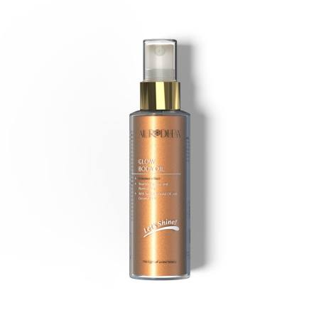 U20B Glow Body Oil 100 ml Nourishing, silky and illuminating oil - Shimmer effect