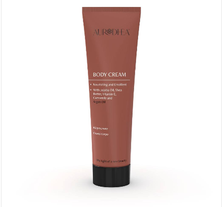AR01B Organic Argan Oil Body Cream - 150 ml Enriched with Jojoba Oil, Shea Butter, Camomile and Vitamin E