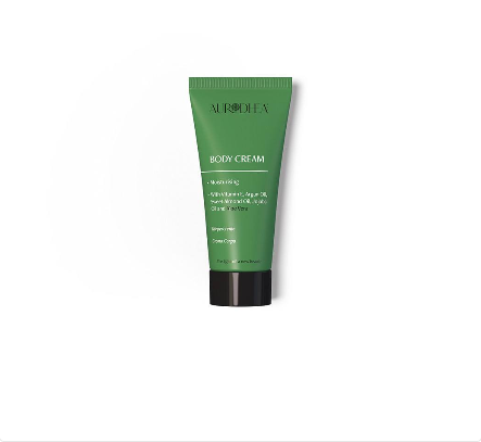 AL09B Aloe Vera Body Cream - 30 ml Enriched with Argan Oil, Almond Oil, Jojoba Oil and Vitamin E