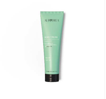 CR34B Coconut Body Cream - 150 ml Enriched with Jojoba Oil, Vitamin E, Silk Proteins and Argan Oil