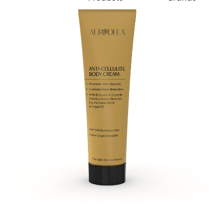 CR20B Anti-Cellulite Body Cream with Argan Oil - 150 ml Enriched with extracts of Centella asiatica, Horse Chestnut, Ivy, Horsetail & Birch