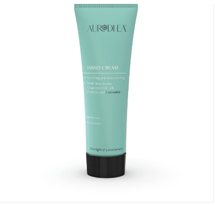 CR28B Camomile Hand Cream - 75 ml Enriched with Shea Butter, Grapeseed Oil and Silk Protein