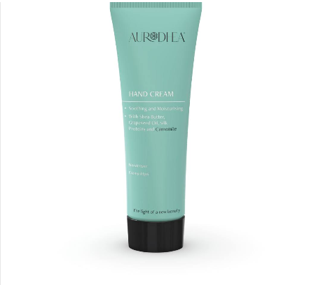 CR28B Camomile Hand Cream - 75 ml Enriched with Shea Butter, Grapeseed Oil and Silk Protein