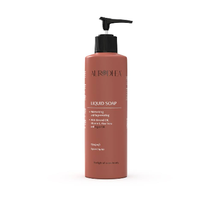 AR08B Argan Oil Liquid Soap - 260 ml Enriched with Almond Oil, Aloe Vera and Vitamin E