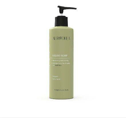 BV07B Snail Slime Liquid Soap - 260 ml Enriched with Aloe Vera, Oat and Propolis