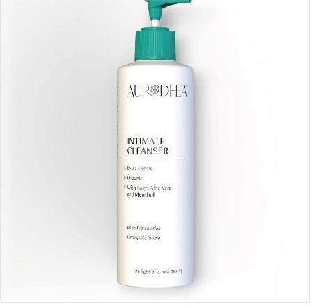 SP09B Extra Gentle Intimate Cleanser with Menthol and Aloe Vera - 260 ml Enriched with Sage Extract