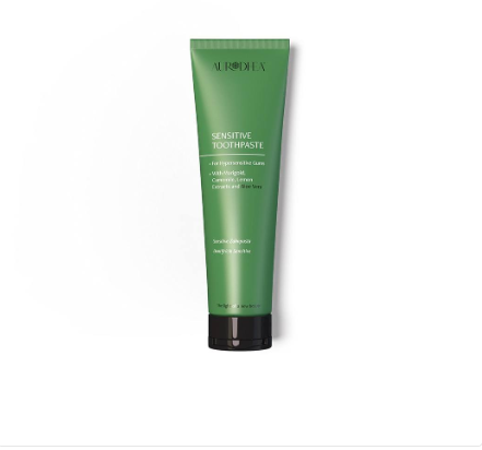 CR38B Sensitive Aloe Vera Toothpaste - 115 ml Enriched with Marigold, Camomile and Lemon extracts