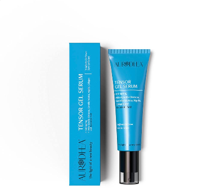 CR08B Tensor Gel Serum with Hyaluronic Acid - 50 ml Enriched with Collagen, Acmella Oleracea, Centella Asiatica and Kigelia