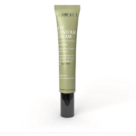 BV04B Snail Slime Eye Contour Cream - 15 ml Enriched with Hyaluronic Acid, Grapeseed Oil, Cocoa Butter and Rosehip Oil
