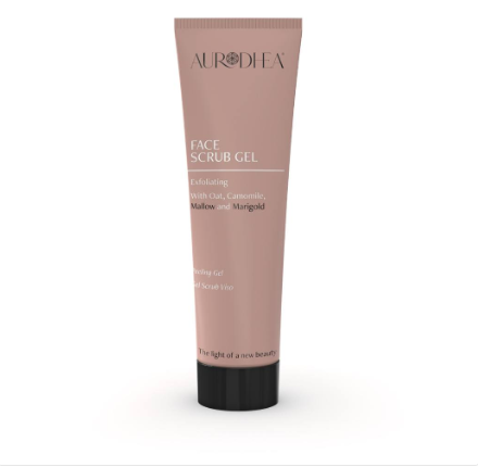 CR09B Face Scrub Gel - 50 ml Enriched with Oat, Camomile, Mallow and Marigold