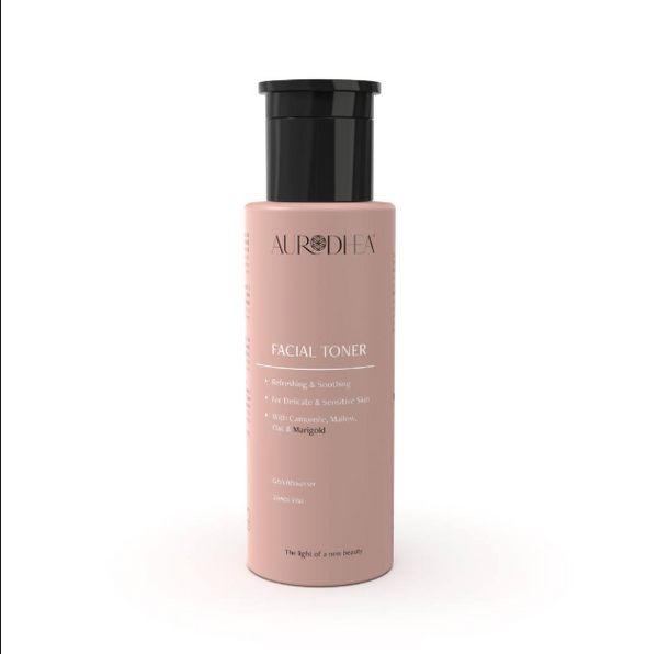 CR14B Facial Toner for Delicate & Sensitive Skin - 150 ml Enriched with Camomile, Mallow, Oat & Marigold