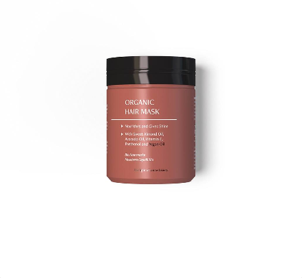 AR06B Argan Oil Nourishing Hair Mask - 150 ml Enriched with Sweet Almond Oil, Avocado Oil, Panthenol and Vitamin E