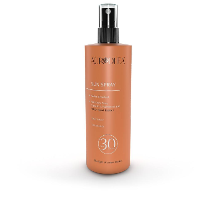 SOL01B Sun Spray SPF 30 - 150 ml Enriched with Witch Hazel, Aloe Vera, Panthenol and Vitamin E