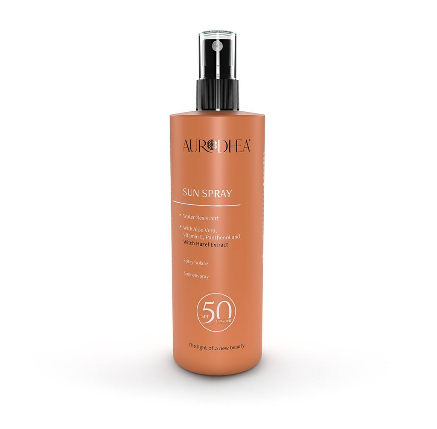 SOL02B Sun Spray SPF 50 - 150 ml Enriched with Witch Hazel, Aloe Vera, Panthenol and Vitamin E