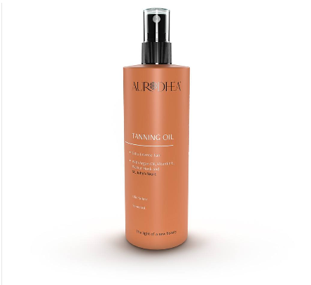 SOL04B Tanning Oil with Walnut Husk and St. John's Wort - 150 ml Enriched with Argan Oil and Vitamin E