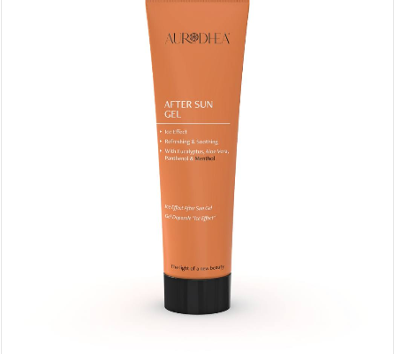 SOL05B Ice Effect After Sun Gel - 150 ml Enriched with Eucalyptus Extract, Menthol, Aloe Vera & Panthenol