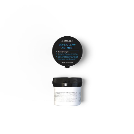 AD02B Devil’s Claw Ointment - 50 ml Enriched with Leopard's Bane, essential oils of Rosemary and Thyme, Shea Butter and Almond Oil