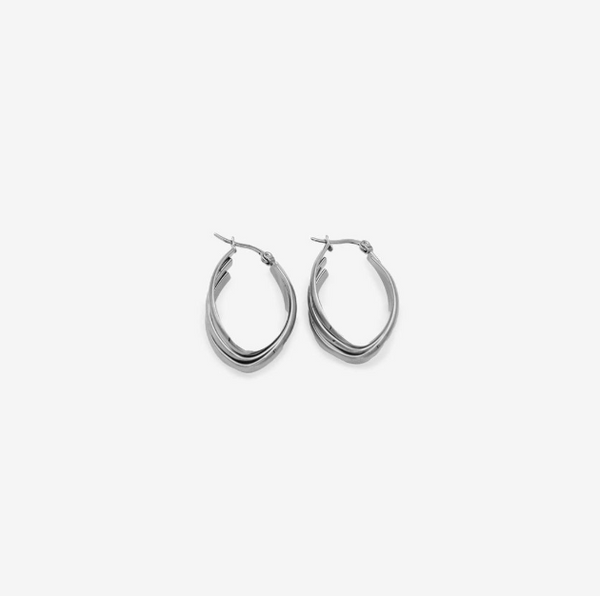BIGOM253 "Eternity" - stainless steel earrings