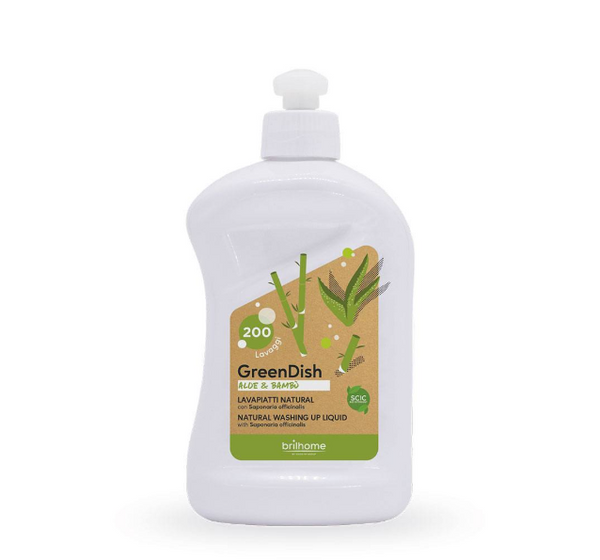 BH0007 GreenDish «Aloe & Bamboo» (with Saponaria officinalis)